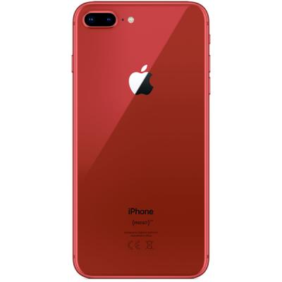 Задняя крышка в сборе с рамкой для iPhone 8 Plus Красная (Red)