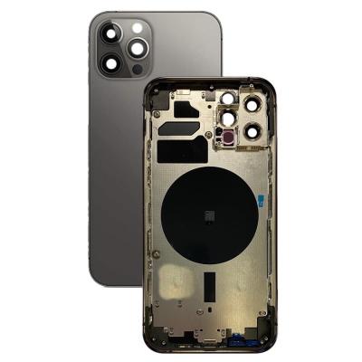 Корпус (задняя крышка) для iPhone 12 Pro Черный (Graphite)