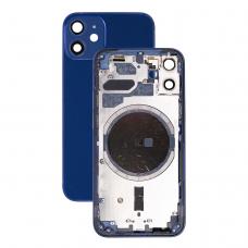 Корпус в сборе с задней панелью (крышкой) iPhone 12 mini (Blue) Голубой