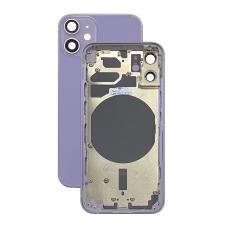 Корпус в сборе с задней панелью (крышкой) iPhone 12 mini (Purple) Фиолетовый