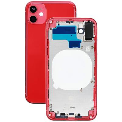 Корпус в сборе с рамкой для iPhone 11 Red красный CE