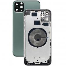 Корпус с задней панелью (крышкой) iPhone 11 Pro Max Зеленый (Midnight Green) CE