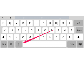 Как отключить кнопку с микрофоном на клавиатуре в IOS?