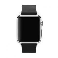 Ремень из эко-кожи Premium 42мм 44мм для Apple Watch Черный