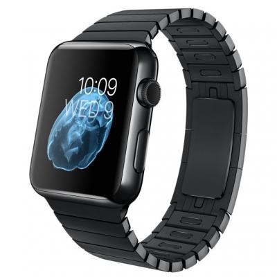 Металлический ремешок Link Bracelet 42мм 44мм для Apple Watch Черный