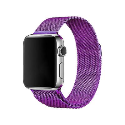 Металлический ремешок Milanese loop 38мм-40мм для Apple Watch Фиолетовый