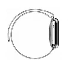 Металлический ремешок Milanese loop 38мм-40мм для Apple Watch Черный