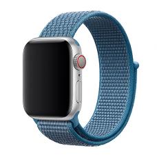 Нейлоновый ремешок Nylon loop 38мм-40мм для Apple Watch Синий