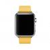 Силиконовый ремешок Sport Band 42мм 44мм для Apple Watch Желтый