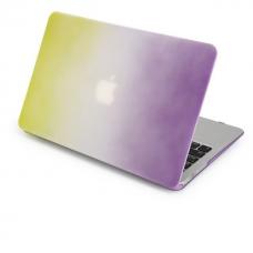 Чехол Hardshell Case для Macbook Air 13.3" Фиолетово-зеленого цвета