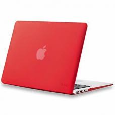 Чехол Hardshell Case для Macbook Air 13.3" Красного цвета
