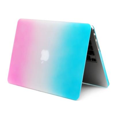 Чехол Hardshell Case для Macbook Air 13.3" Красно-голубой