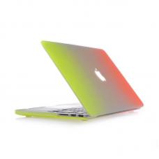 Чехол Hardshell Case для Macbook Air 13.3" Красно-зеленого цвета