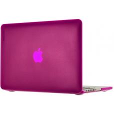 Чехол Hardshell Case для Macbook Retina 15.4" Розового цвета