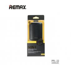 Внешний универсальный аккумулятор Power Bank Remax Proda Mink PPL-22 10000 mAh Черный