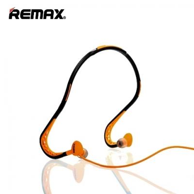 Спортивные Bluetooth наушники Remax Earphone RM-S15 Черный с оранжевым