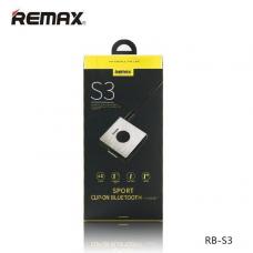 Спортивные наушники Bluetooth Remax RB-S3 Черные c серебристым
