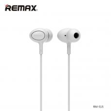 Наушники капельки Remax rm-515 Белого цвета