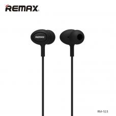 Наушники капельки Remax rm-515 Черного цвета