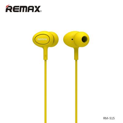 Наушники Remax rm-515 капельки Желтого цвета