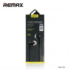 Наушники капельки Remax rm-535i Серебристые