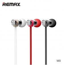 Наушники капельки Remax rm-565i Красного цвета