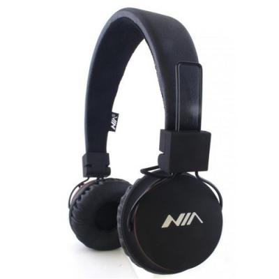 Наушники Bluetooth NIA-1682S MP3 Черные
