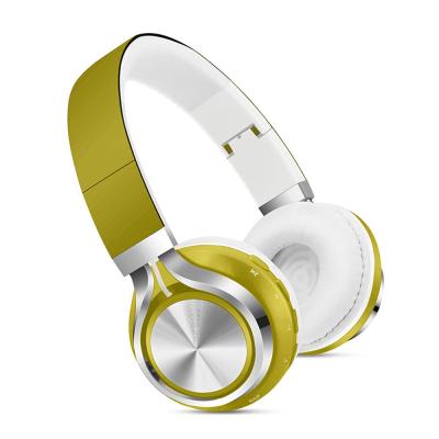 Наушники Bluetooth SK-01 Желтые