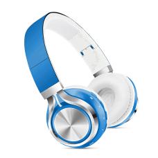 Наушники Bluetooth SK-01 Голубого цвета