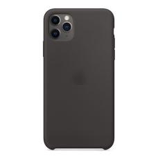 Силиконовый чехол Silicon Case для iPhone 11 Pro Max Черного цвета 