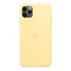Силиконовый чехол Silicon Case для iPhone 11 Pro Max Желтого цвета