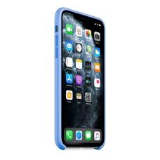 Силиконовый чехол Silicon Case для iPhone 11 Pro Голубого цвета