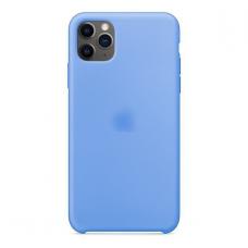 Силиконовый чехол Silicon Case для iPhone 11 Pro Голубого цвета