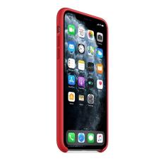 Силиконовый чехол Silicon Case для iPhone 11 Pro Max Красного цвета