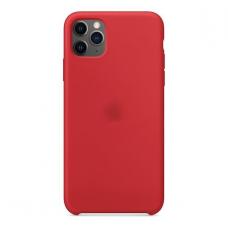 Силиконовый чехол Silicon Case для iPhone 11 Красного цвета 