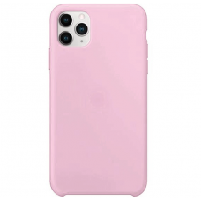 Силиконовый чехол Silicon Case для iPhone 11 Pro Max Пудрового цвета