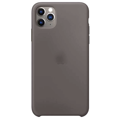 Силиконовый чехол Apple Silicon Case для iPhone 11 Pro Max Серый