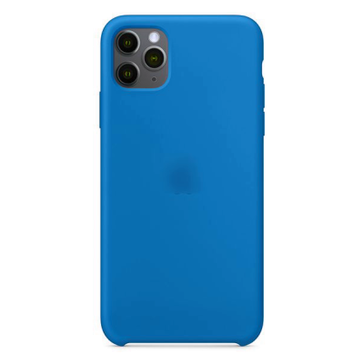 Силиконовый чехол Apple Silicon Case для iPhone 11 Синий