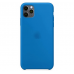 Силиконовый чехол Apple Silicon Case для iPhone 11 Синий