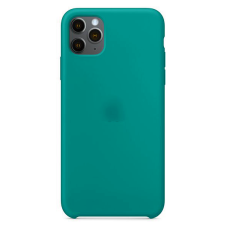 Силиконовый чехол Silicon Case для iPhone 11 Зелёного цвета 