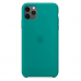 Силиконовый чехол Apple Silicon Case для iPhone 11 Pro Max Зелёный