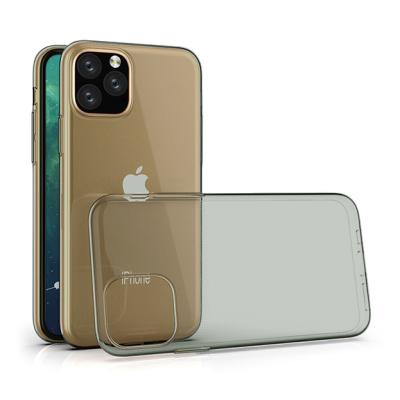 Противоударный черно-прозрачный силиконовый чехол Infinity для iPhone 11 Pro