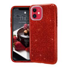 Силиконовый чехол Sparkle Case для iPhone 11 Pro Max Алого цвета