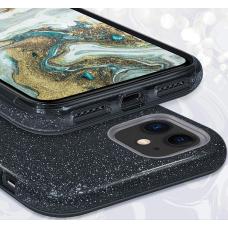 Силиконовый чехол Sparkle Case для iPhone 11 Pro Черного цвета