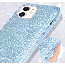 Силиконовый чехол Sparkle Case для iPhone 11 Голубого цвета 