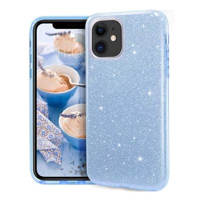 Силиконовый чехол Sparkle Case для iPhone 11 Pro Голубой