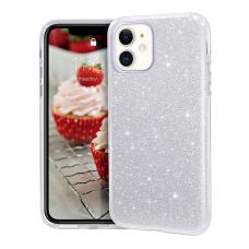 Силиконовый чехол Sparkle Case для iPhone 11 Pro Серебряного цвета