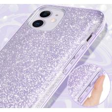 Силиконовый чехол Sparkle Case для iPhone 11 Pro Max Сиреневого цвета