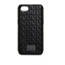 Чехол из эко-кожи под крокодила Puloka Polo для iPhone 5, 5s, SE Черного цвета