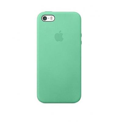 Силиконовый чехол Apple Silicon Case на iPhone 5, 5s, SE мятного цвета